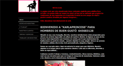 Desktop Screenshot of karlaprincess.com
